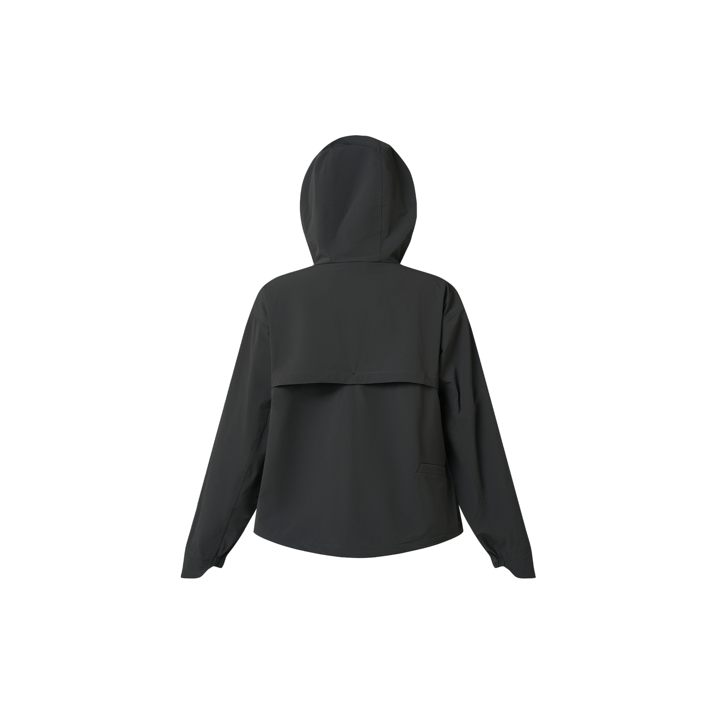 Asymmetrical Zippered Splash-proof Jacket