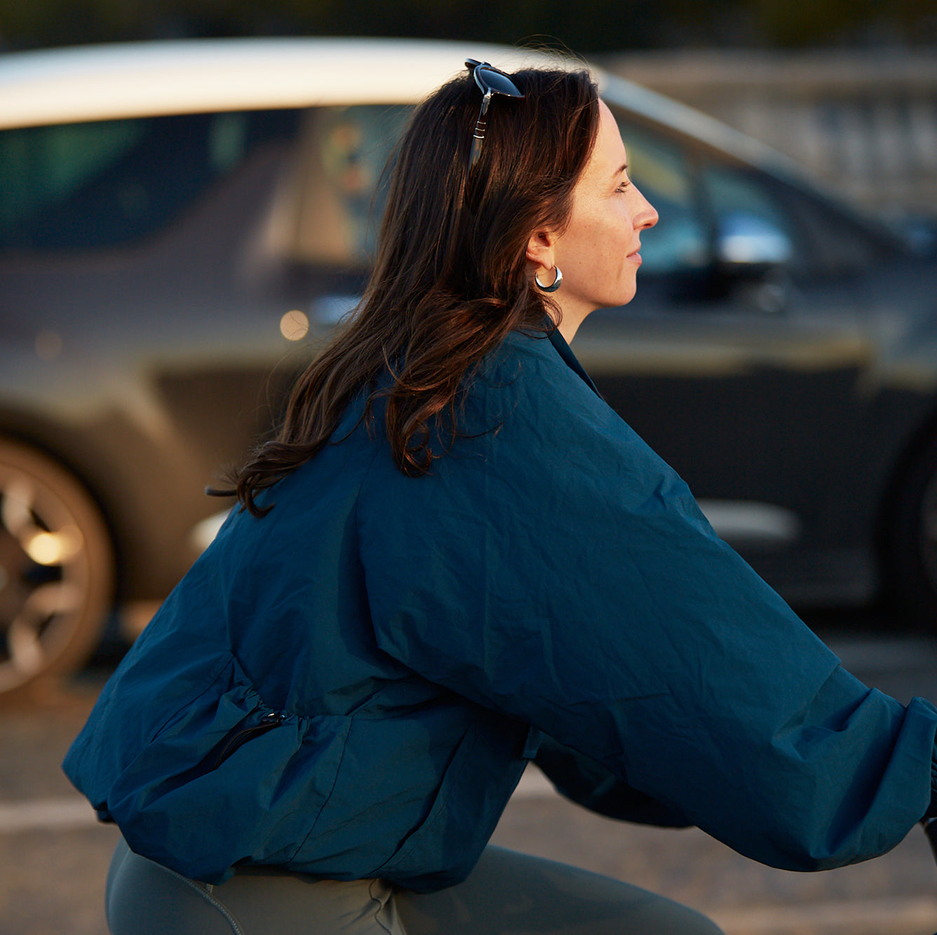 Half-zipped Windproof Jacket