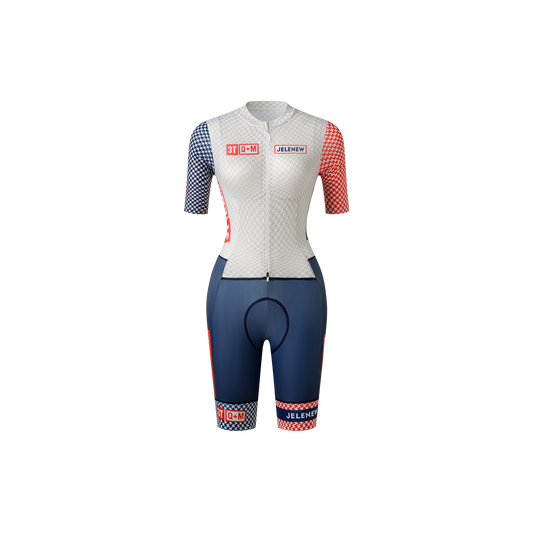 3T Q+M Team Short Sleeve Skinsuit