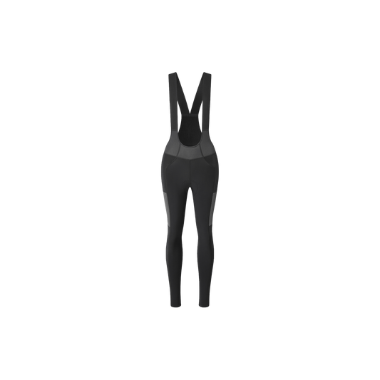 Y Back Thermal Brushed Bib Tights