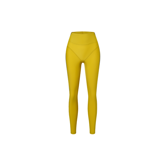 Colorblock Fast-dry Leggings with Side Pocket(Unpadded)