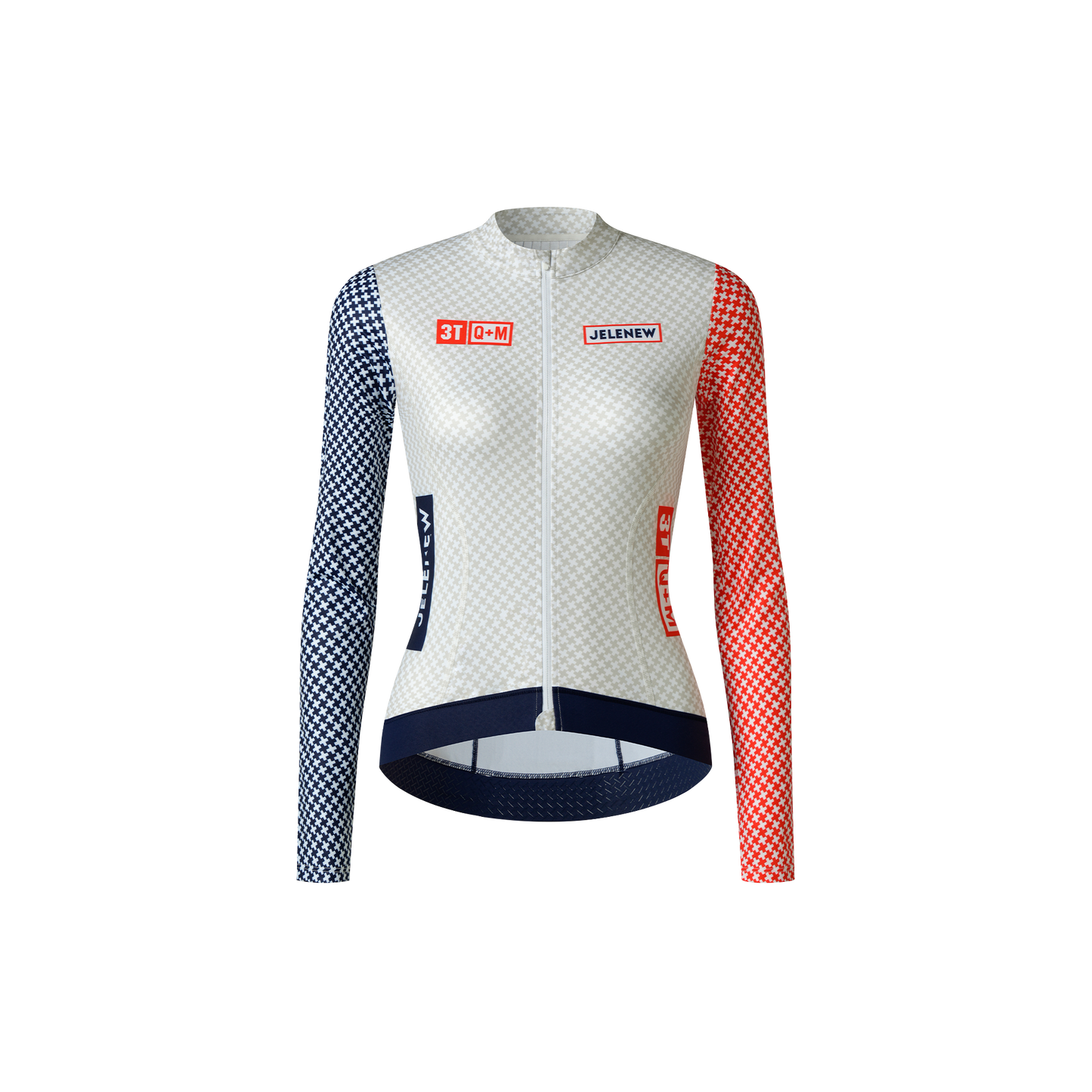 3T Q+M Allure Brushed Long Sleeve Team Jersey