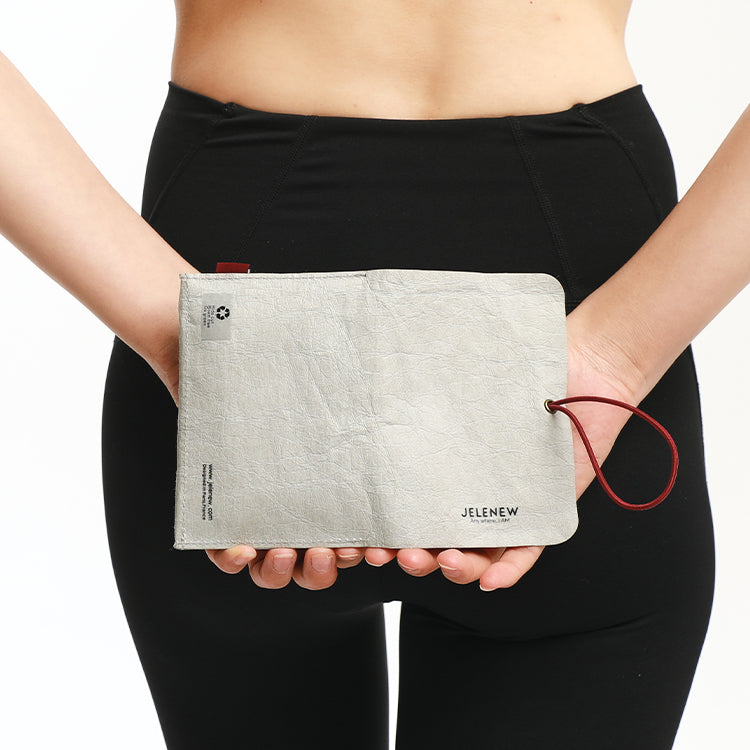 Washable Kraft Paper Clutch Bag