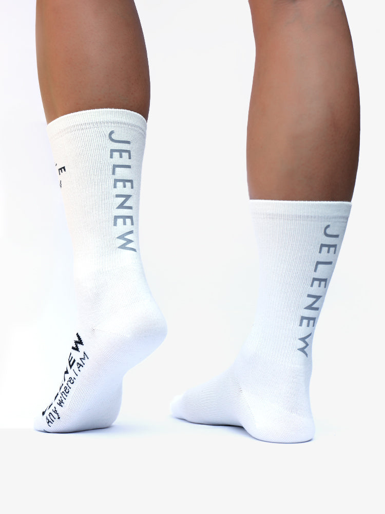 Jelenew Athletic Merino Logo Socks