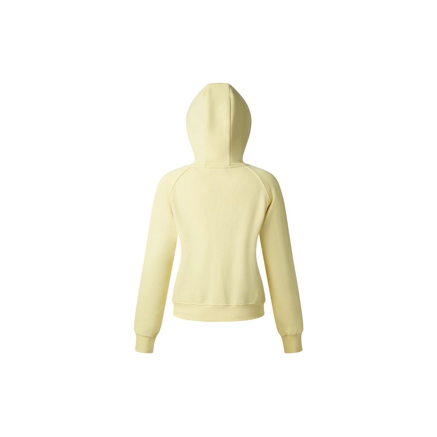 Natural Cotton Zipped Hoodie