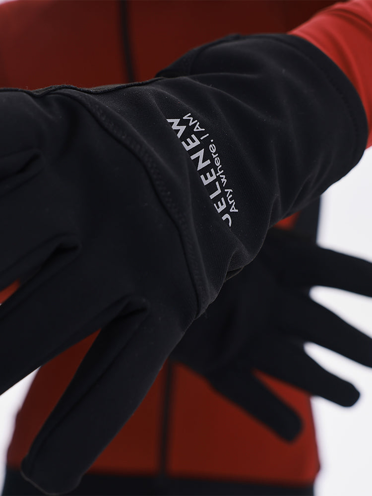 Logo Thermal Fleece Gloves