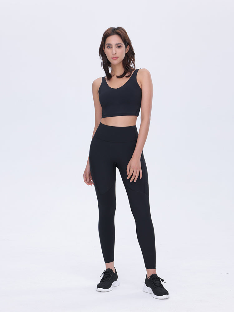 SOMAtique High-rise Leggings with Side Pockets (Unpadded)