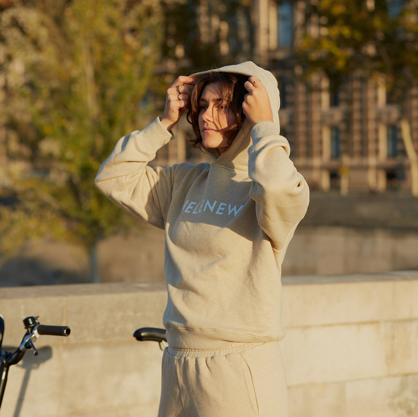 Natural Cotton Hoodie